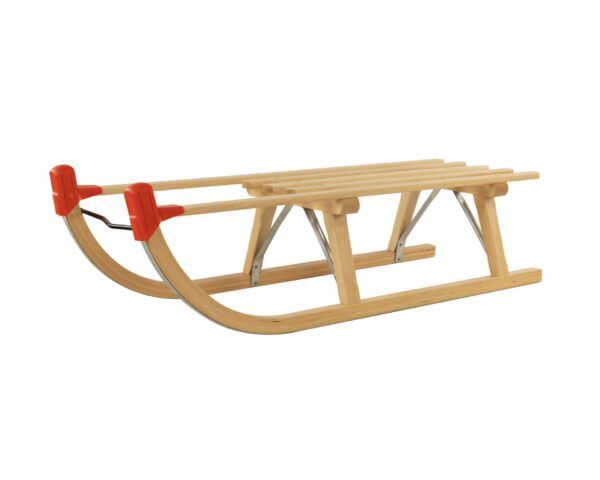 Piros erősített szánkó (90 cm) - Image 3