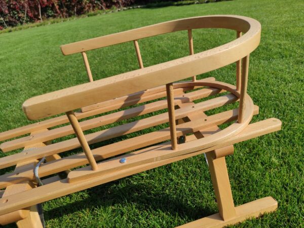 Piros erősített szánkó (90 cm) - Image 9