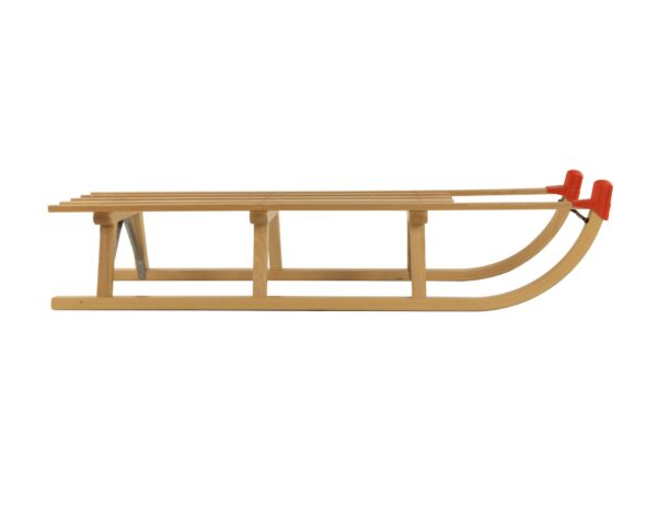 Piros erősített szánkó (120 cm) - Image 2