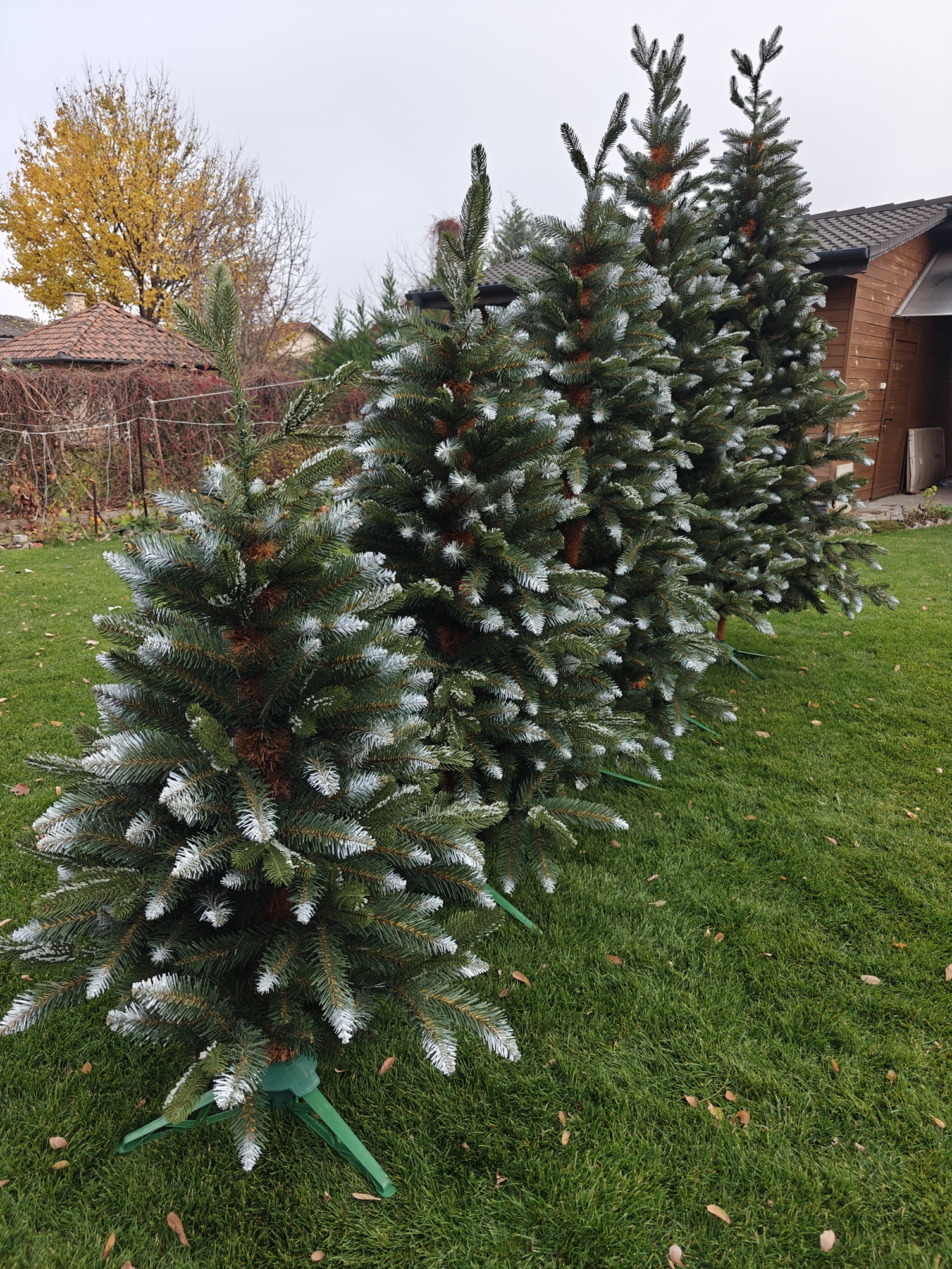 M10 Csillogós kevertszálas műfenyő (kevert) - Image 5