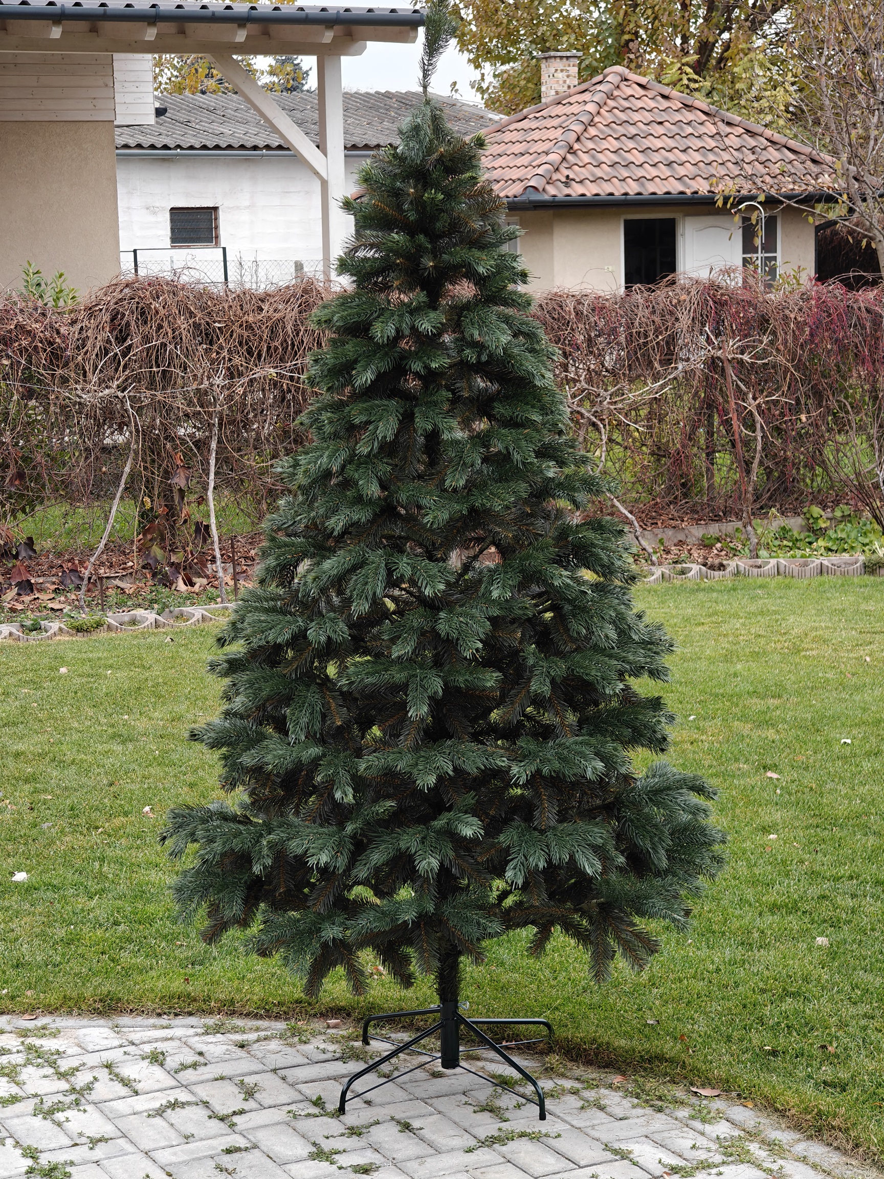 M11-S kevertszálas sötétzöld műfenyő (kevert 3D) - Image 4